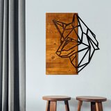 Wallity Zidna dekoracija Kurt, 50x58 cm, Smeđe boje Cene