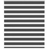  Zavjesa zebra crna 125x150 cm širina tkanine 120,9 cm poliester | shoptok.hr