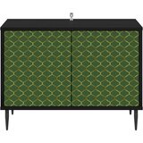  ormar GELEEN 69 x 33 x 50,5 cm Crni hrast Konstruirano drvo | shoptok.hr