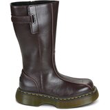 Dr. Martens BUZZ HIGH BOOT DARK BROWN MILLED GLOSS Smeđa | shoptok.hr