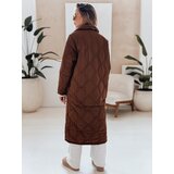 DStreet Płaszcz pikowany damski TRENDIFY brązowy TY4379 | Shoptok.si