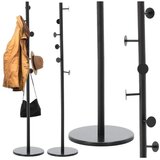 Čiviluk za odeću crni 174 cm (LOF5301)