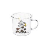 Sinsay Staklena šalica s drškom The Moomins | shoptok.hr