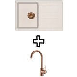 Aquasanita Set Tesa SQT101AW + Vida PVD Bakar/Silica | shoptok.hr