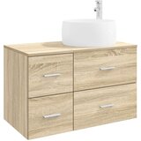  Set namještaja za kupaonicu 2 kom. Hrast sonoma | shoptok.hr