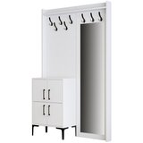 Kalune Design Beli predsobni komplet Berlin - Kalune Design | Shoptok.si