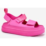Boto Women's Platform Sandals With Straps Fuchsia Nitepira | shoptok.hr