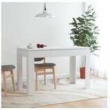  Jedilna miza bela 120x60x76 cm iverna plošča | Shoptok.si