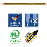 Olovka GRAFITNA HB NORIS PK3 PLUS GUMICA PLUS ŠILJILO GRATIS STAEDTLER 120 SBK3P1 BLISTER | shoptok.hr