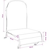  Jastuk za sunčanje GEMERT 100% poliester Plava 55 x 135 x 6 cm | shoptok.hr