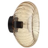 Brilliant zidna lampa nevil 1xE27/20W/230V crna/zadimljena bež | Eponuda.com