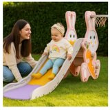  MamaKids dječji tobogan za dvorište i igraonicu " Zeko "– roza boja | shoptok.hr