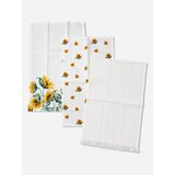 Sinsay Set kuhinjskih krpa s cvjetnim motivom, 3 kom | shoptok.hr