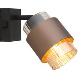 Globo 15560-1C - Zidna spot lampa MILLEY 1xE27/40W/230V crna/bronza | Eponuda.com