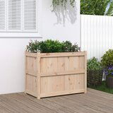 vidaXL Vrtna sadilica 90 x 50 x 70 cm od masivne borovine | shoptok.hr