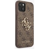 Guess PU 4G Metal Logo Zadní Kryt pro iPhone 13 Brown Ovitek za telefon Vijolična | Shoptok.si