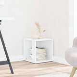  Bočni stolić bijeli 33 x 33 x 34,5 cm od konstruiranog drva | shoptok.hr