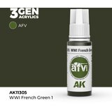 AK Interactive WWI French Green 1 17ml - 3rd Gen Akrilna Boja AK11305 Slike