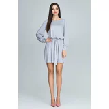 Figl Woman's Dress M576 Grey
