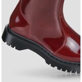Dr. Martens Polškornji Rejena Mid Cherry Red Laquered Leather Bordo | Shoptok.si