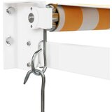  Tenda na uvlačenje žuto-bijela 3 5 x 2 5 m tkanina i aluminij | shoptok.hr