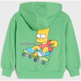 Sinsay Majica s kapuljačom na patentni zatvarač Bart The Simpsons | shoptok.hr