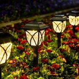 Venisymlis Zunanje Vodoodporne Solarne Luči, 6-Delne Led Solarne Vrtne Luči (Toplo Bela), (22068278) | Shoptok.si