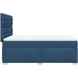 Krevet s oprugama i madracem plavi 160x200 cm od tkanine | shoptok.hr