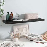 VidaXL plutajuća zidna polica visoki sjaj crna 80 x 23,5 x 3,8 cm MDF VidaXL plutajuća zidna polica visoki sjaj crna 80 x 23,5 x 3,8 cm MDF Slike