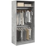 vidaXL Ormar siva boja betona 100 x 50 x 200 cm od konstruiranog drva Cijene