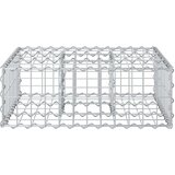 Gabionski uzdignuti krevet Srebrno | shoptok.hr