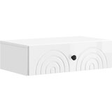 Stolna montirana na zid Bijela visokog sjaja 59 x 34,5 x 17 cm | shoptok.hr