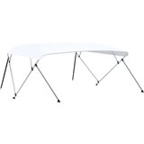 vidaXL bimini s 4 luka bijela 243 x (230 - 244) x 137 cm | shoptok.hr