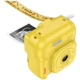 Dječija kamera sa printerom, 2" IPS LCD, 1080p - DV211 Yellow