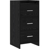 vidaXL Kreveta Crni hrast 40 x 36 x 80 cm Konstruirano drvo - Crni hrast | shoptok.hr