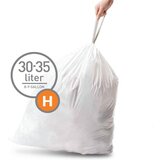 simplehuman CW0168 H-tip vrećice za kantu za smeće, dopuna (20kom) | shoptok.hr