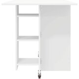  Blagovaonski stol 115 x 70 x 75 cm Konstruirano drvo Bijela | shoptok.hr