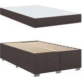  Krevetna konstrukcija Ostalo Tamno smeđa 120 x 190 cm tkanina | shoptok.hr