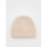 Reserved kapa beanie iz mešanice alpaka volne - ebenovina | Shoptok.si