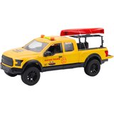  Avto za igro Pickup s kajakom v transportu 1:12 - rumen | Shoptok.si