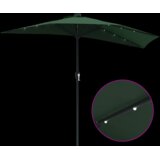 vidaXL vrtni suncobran zelena 294 x 150 x 223 cm tkanina | shoptok.hr