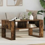  Klubska miza Dimljeni oreh 92 x 53 x 45 cm Konstruiran les, (5000121409) | Shoptok.si