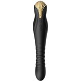 Zalo Vibrator King Thruster črn Cene