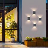  Brilagi - LED spoljno zidno svetlo DOUBLERAY LED/6W/230V antracit IP54 | Eponuda.com