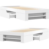  Okvir za krevet bijeli 90x200 cm konstruirano drvo | shoptok.hr