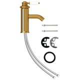  Kupaonska slavina za umivaonik zlatna 130 x 180 mm | shoptok.hr