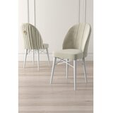 Hanah home Set od 6 trpezarijskih stolica Rhythm krem-bijele boje | Eponuda.ba