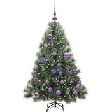 vidaXL Umjetno božićno drvce s stalakom Zelena 120 cm PE i PVC | shoptok.hr