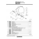  ŽICA SHIMANO WHM785R29 301MM & PLUG/WASHER Y4RD98040 SHIMANO Cene