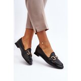 Boto Women's Flat Heel Loafers with Black Decoration Iluvana | shoptok.hr